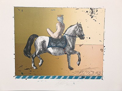 Cesarica Barbara na konju