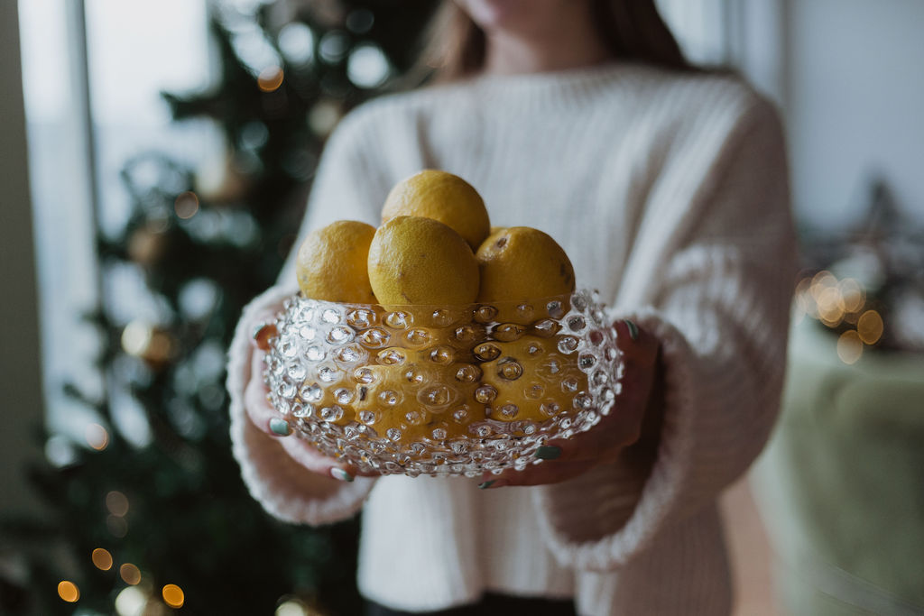 Posoda za sadje Hobnail